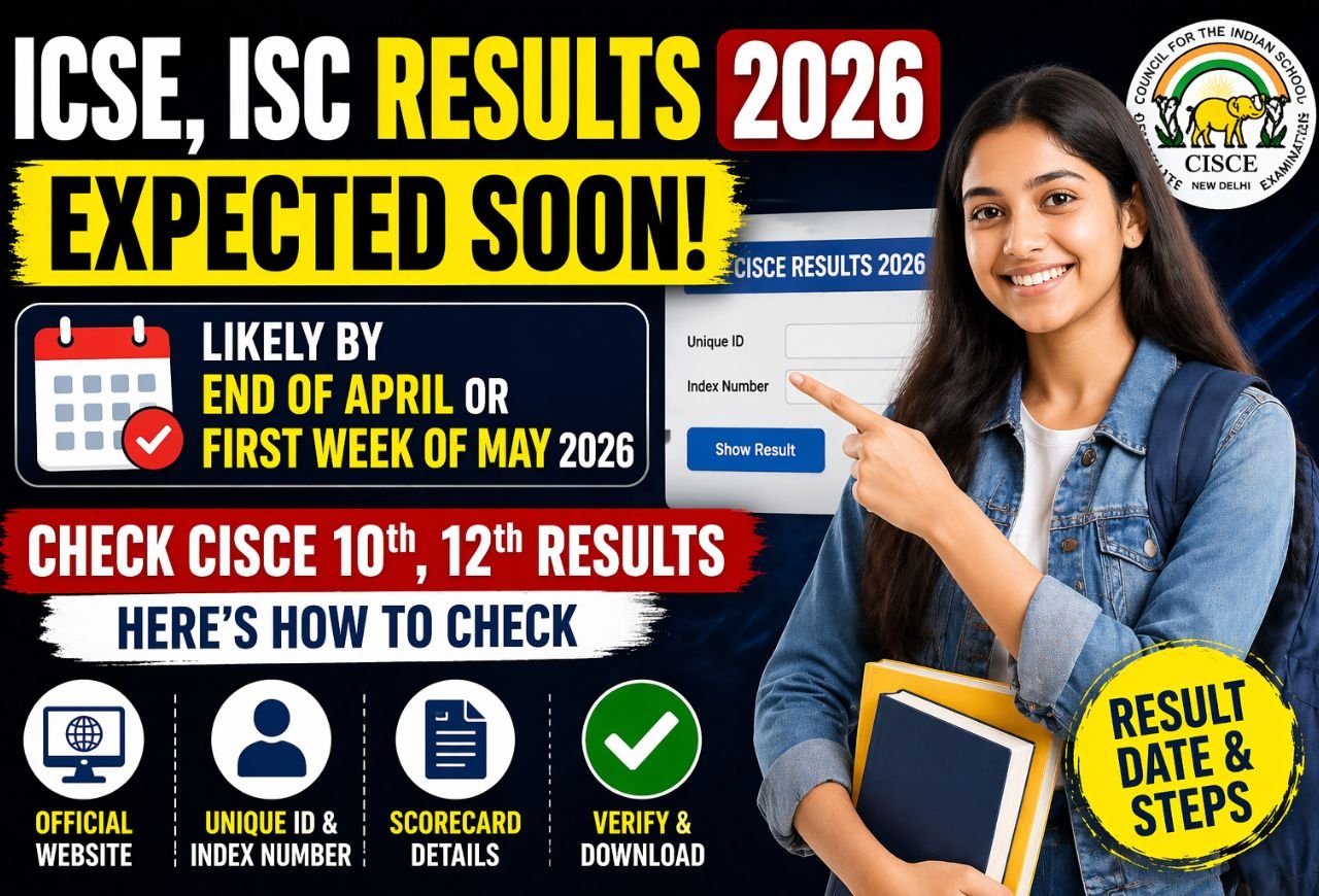ICSE & ISC Results 2026