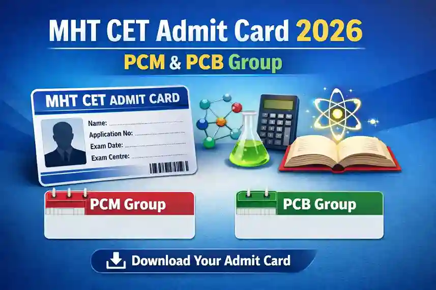MHT CET Admit Card 2026
