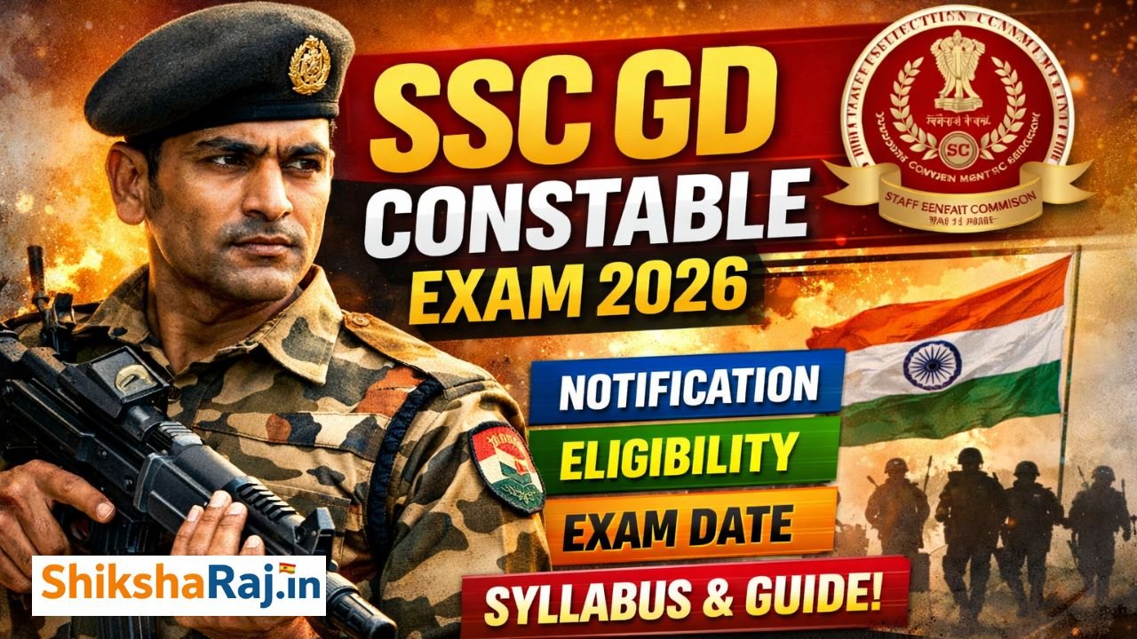 SSC GD Constable Exam 2026
