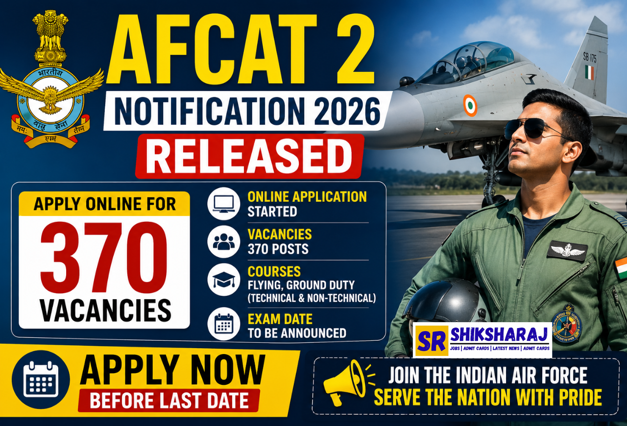 AFCAT 2 Notification 2026