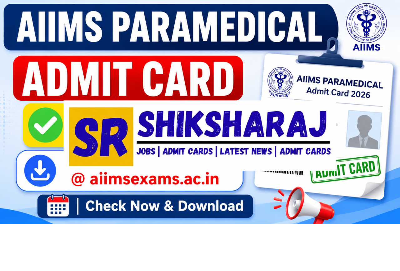 AIIMS Paramedical Admit Card 2026 Released