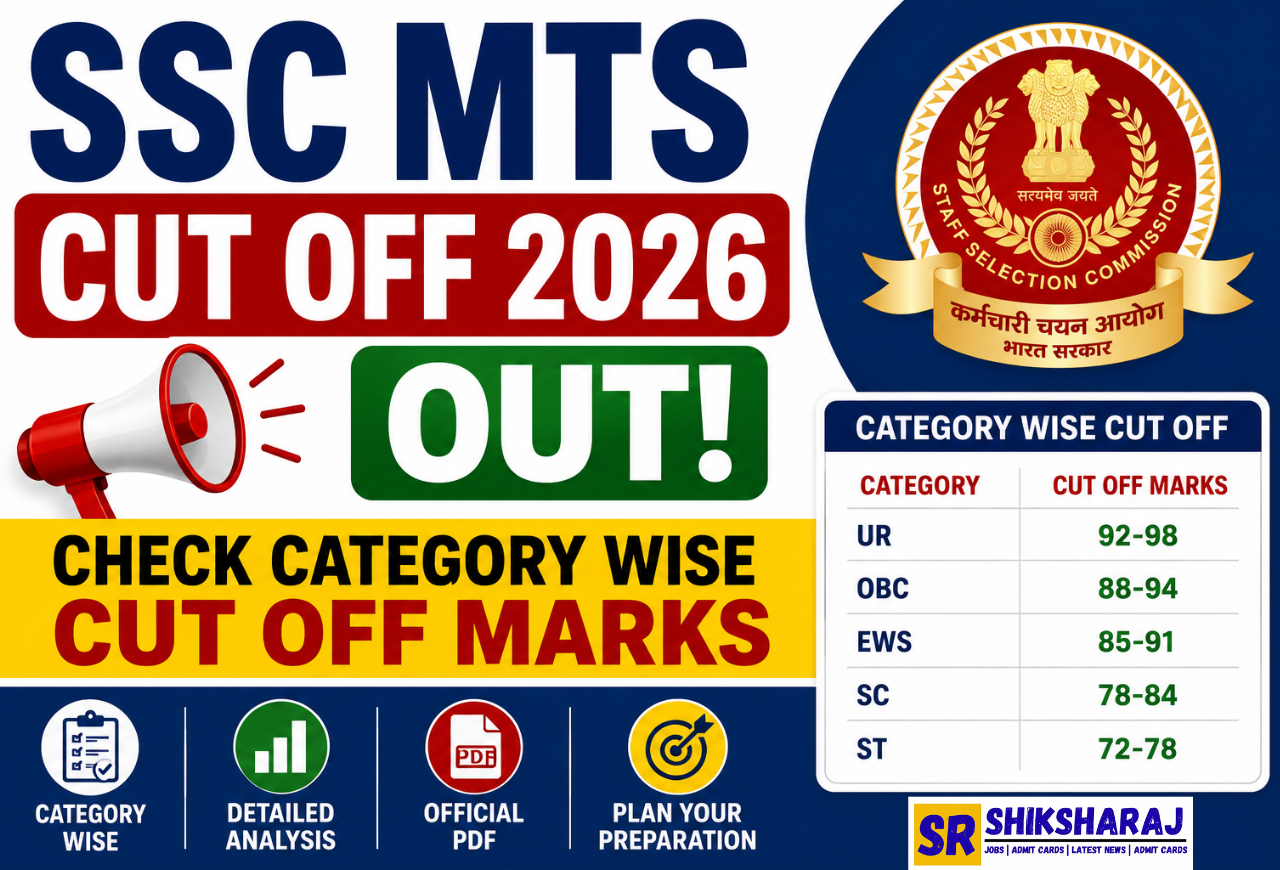 SSC MTS Cut Off 2026 Out